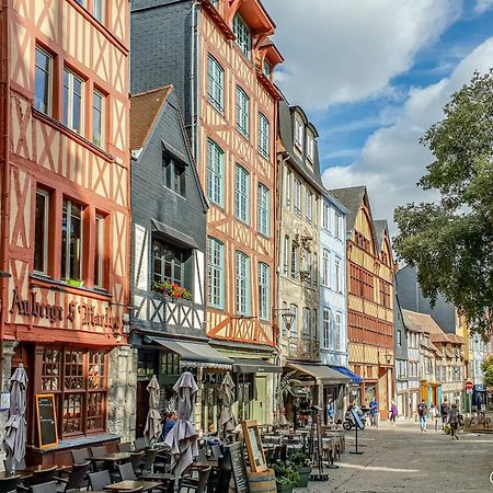 Charme Et Elegance - Coup De Coeur - Prox Gare Lejlighed Rouen Eksteriør billede