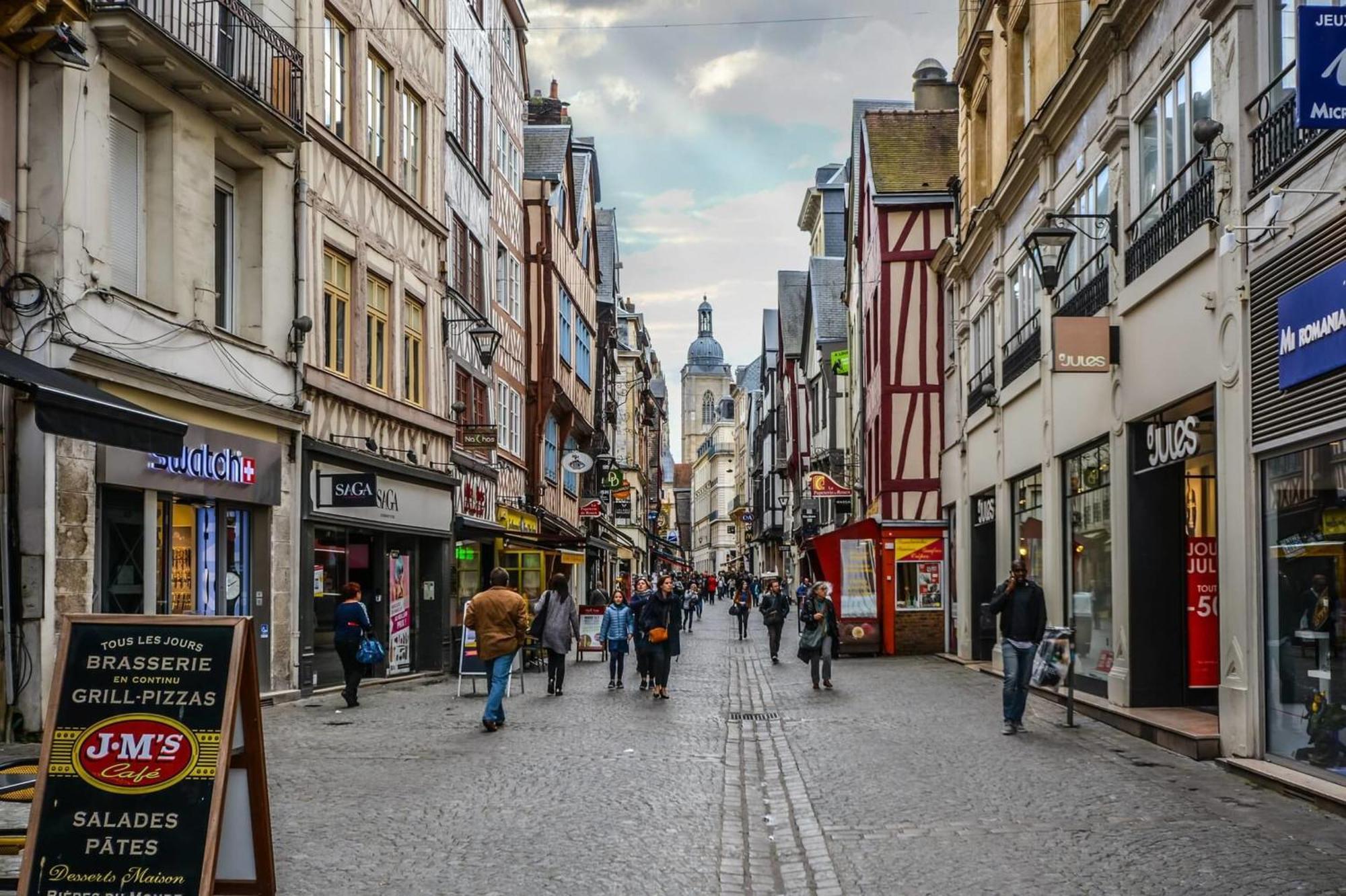 Charme Et Elegance - Coup De Coeur - Prox Gare Lejlighed Rouen Eksteriør billede